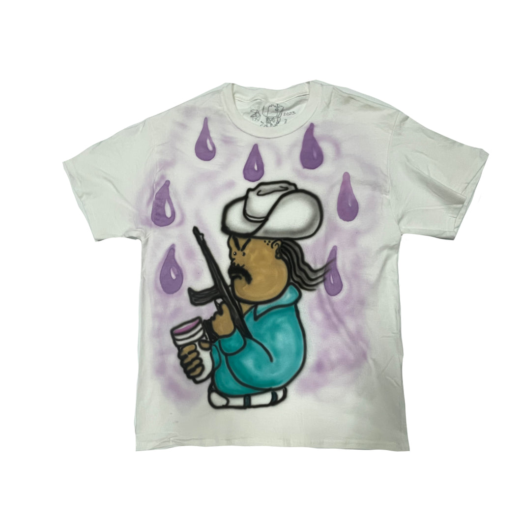 Purple Rain Bandito tee (L)