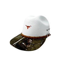 Load image into Gallery viewer, Longhorns mini logo Camo Cap
