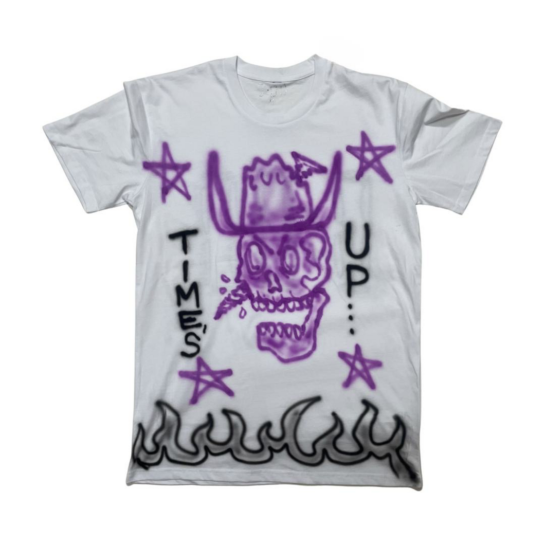 Purple Screwboy tee (M)