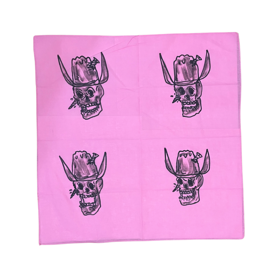 Hand drawn bandanna